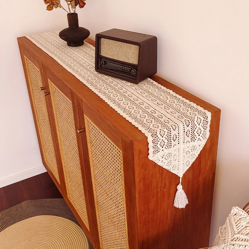 Retro Solid Color Cotton Tablecloths