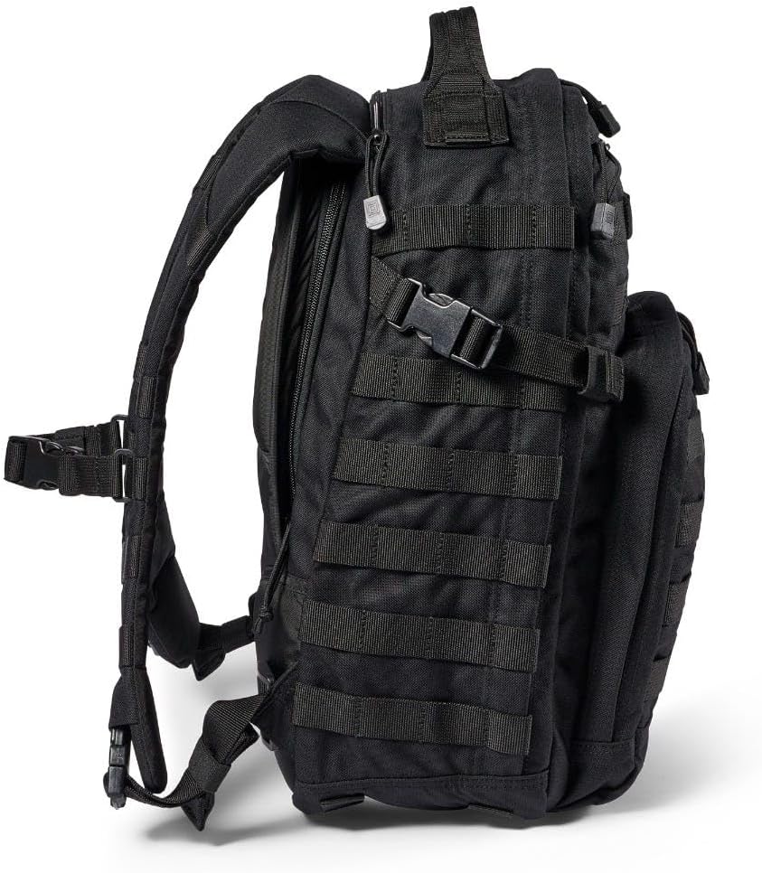 5.11 Tactical Backpack, RUSH 12 2.0 Military Survival Molle Backpack with Laptop Compartment, 24L, Style 56561ABR/56562ABR