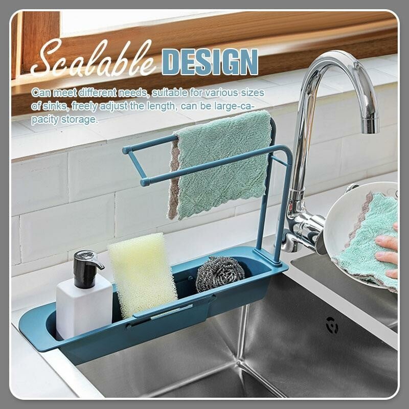 Telescopic Sink Storage Rack