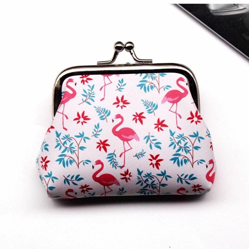 Women's Animal Pu Leather Clasp Frame Coin Purses