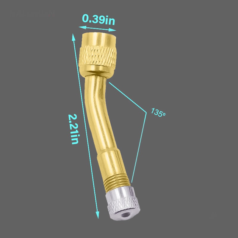 Universal Tyre Valve Extension Adaptor for Car. Bike. Motorcycle. Scooter