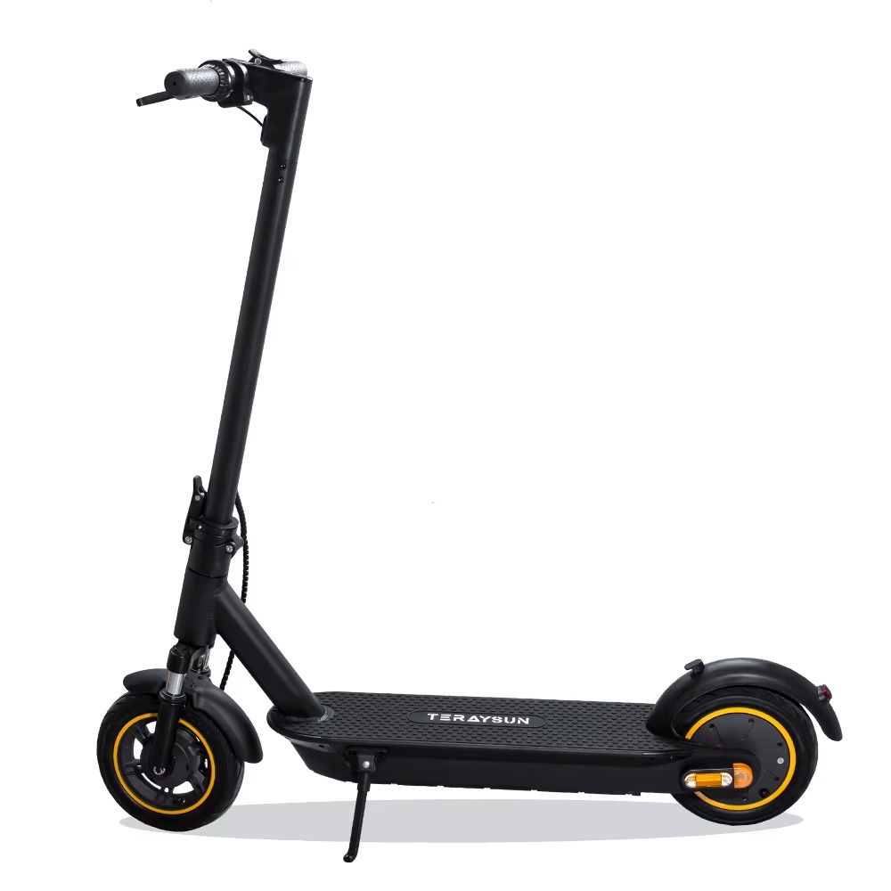 Electric Scooter 500W Powerful Fast Long Range Adult Electric Scooter with App Control Bluetooth Speaker Foldable Commuting