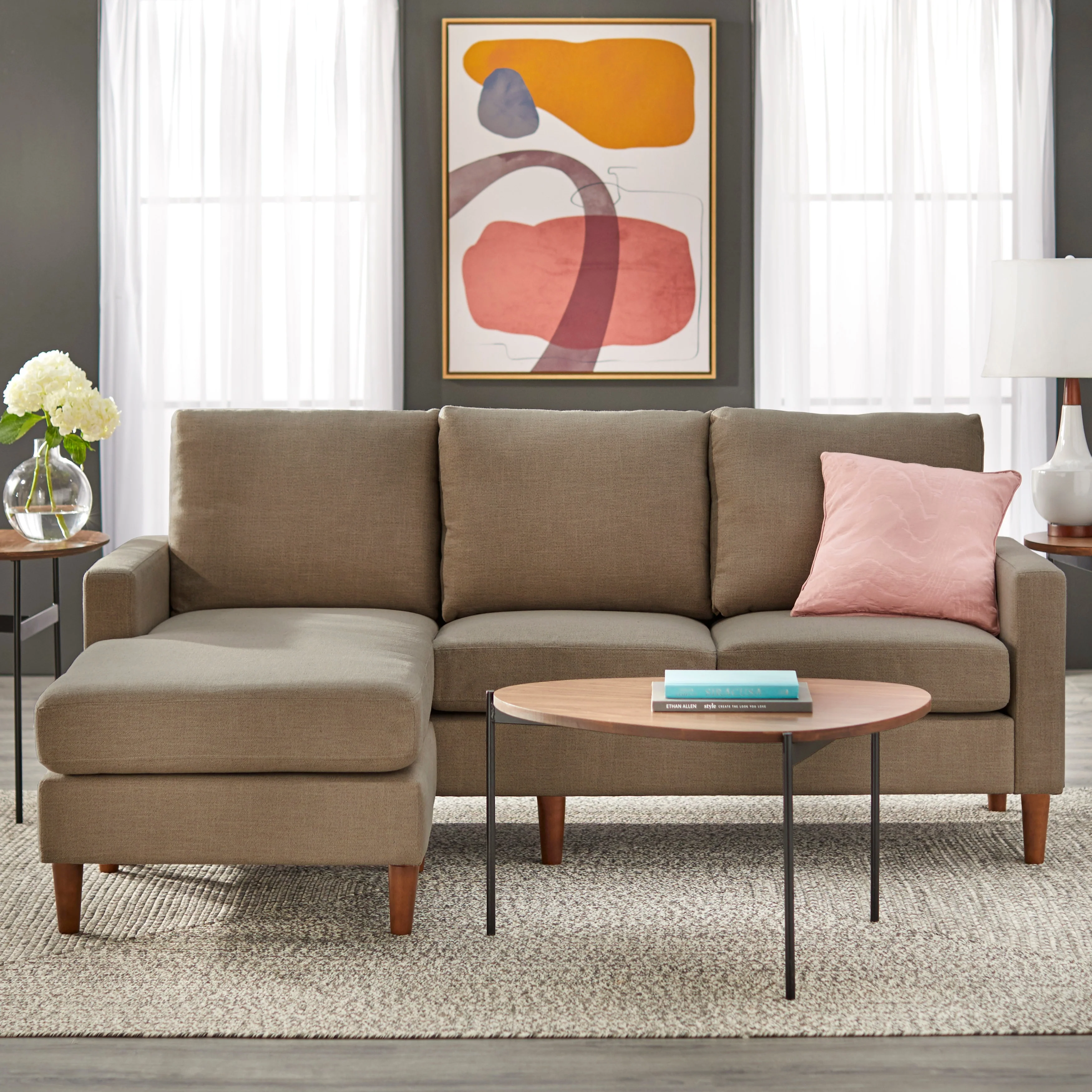 Lifestory Sofa with Reversible Chaise