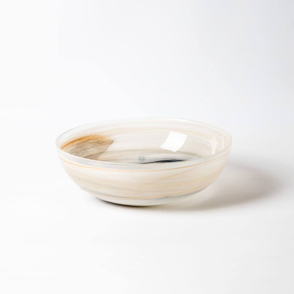 Alabastro Flat Bowl - Beige