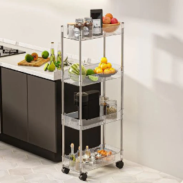 Acrylic Smart Trolley