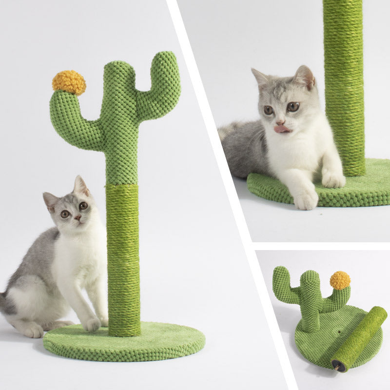 Cat Scratching Tree Post