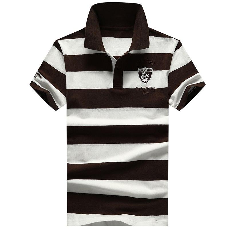 Striped Midnight Polo Shirt