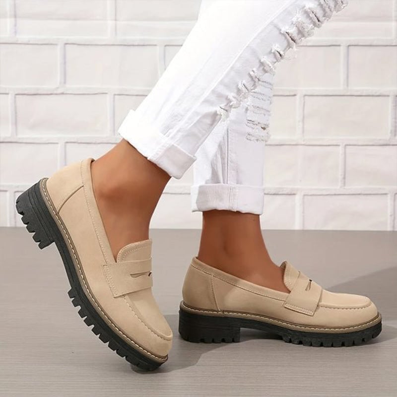 💥Hot Sales-49% OFF🌿Women's Comfortable Chunky Slip On Platform Loafers