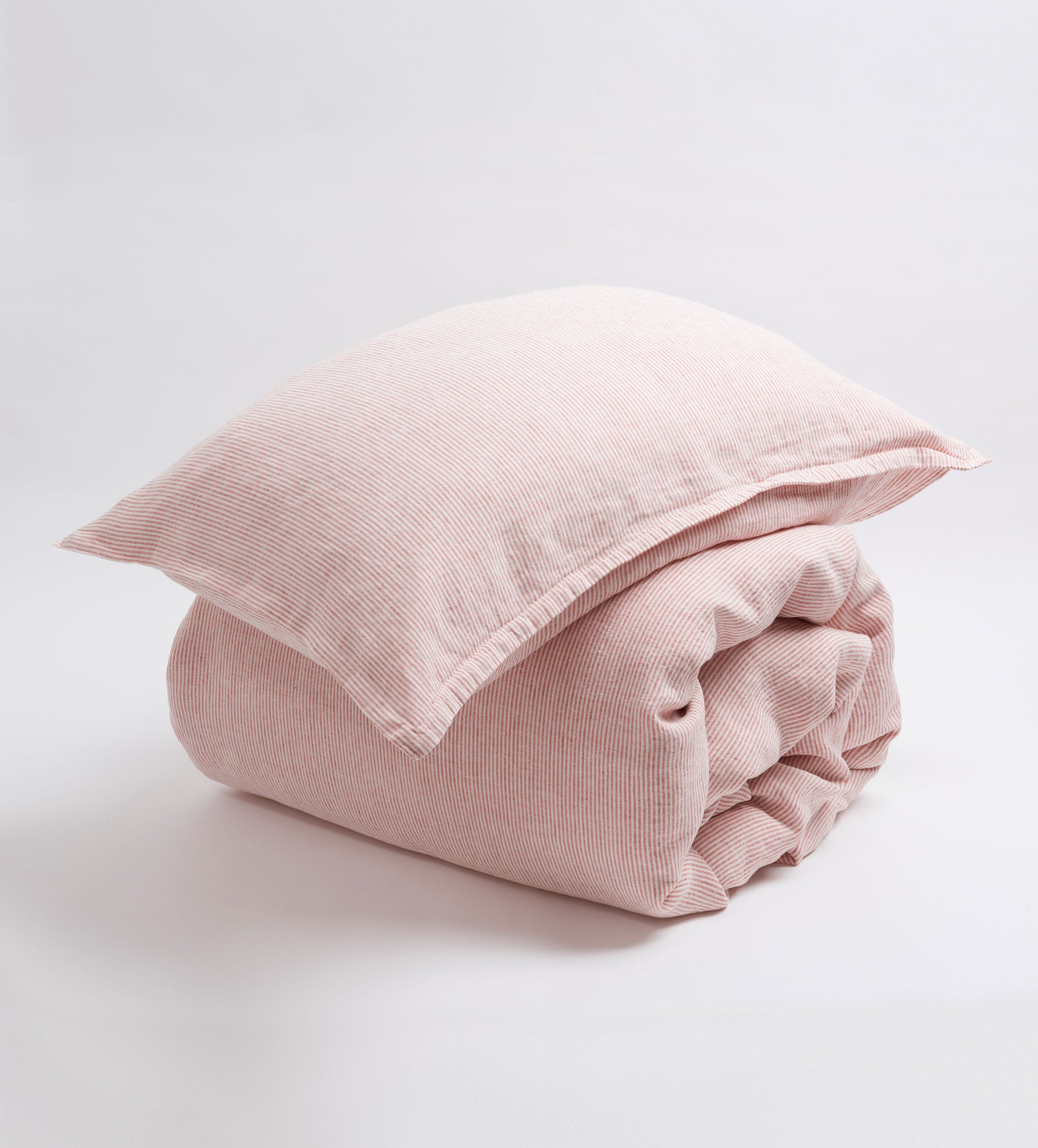 Stripe 100% Linen Pillowcase