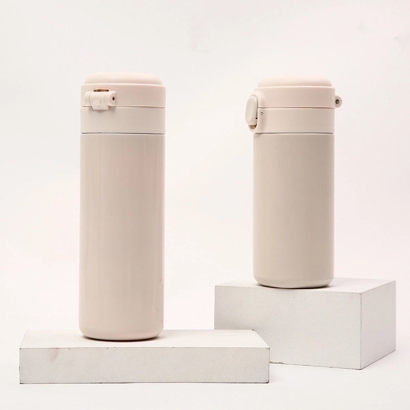 Casual Vacation Solid Color Stainless Steel Water Bottles 1 Piece