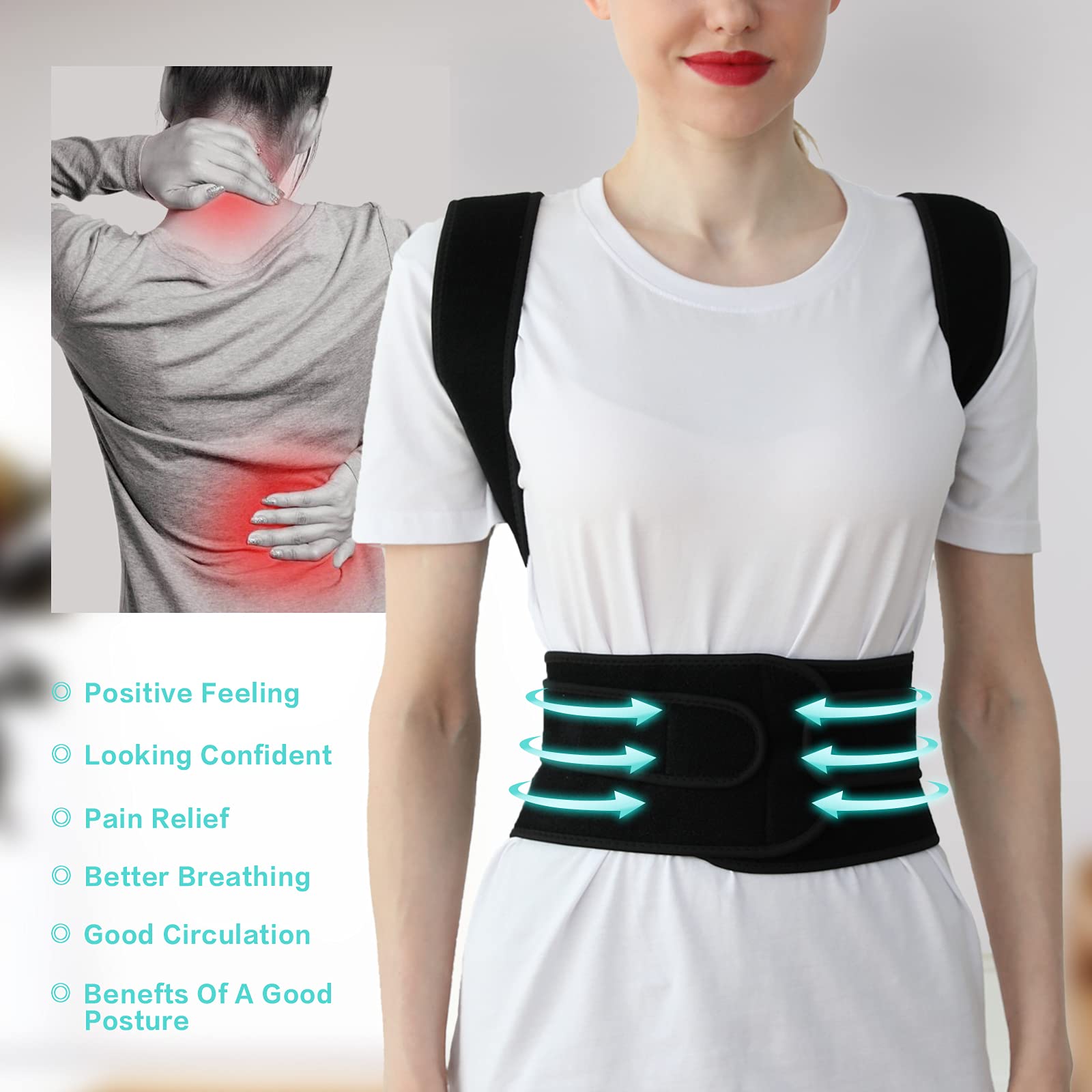 Posture Corrector for Women and Men