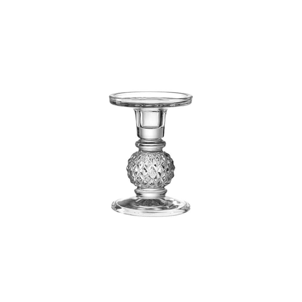 Poesia Candle Holder Medium - Clear