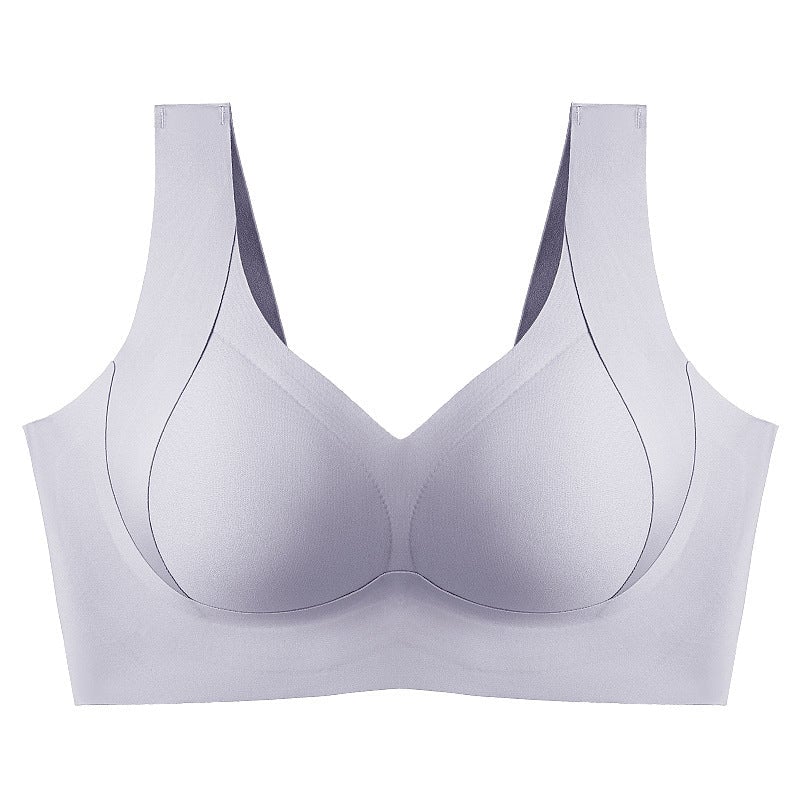 Side Coverage and Anti-Sagging Wire-Free Bra