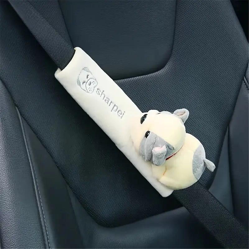 3D Adorable Car Seat Belt Protector