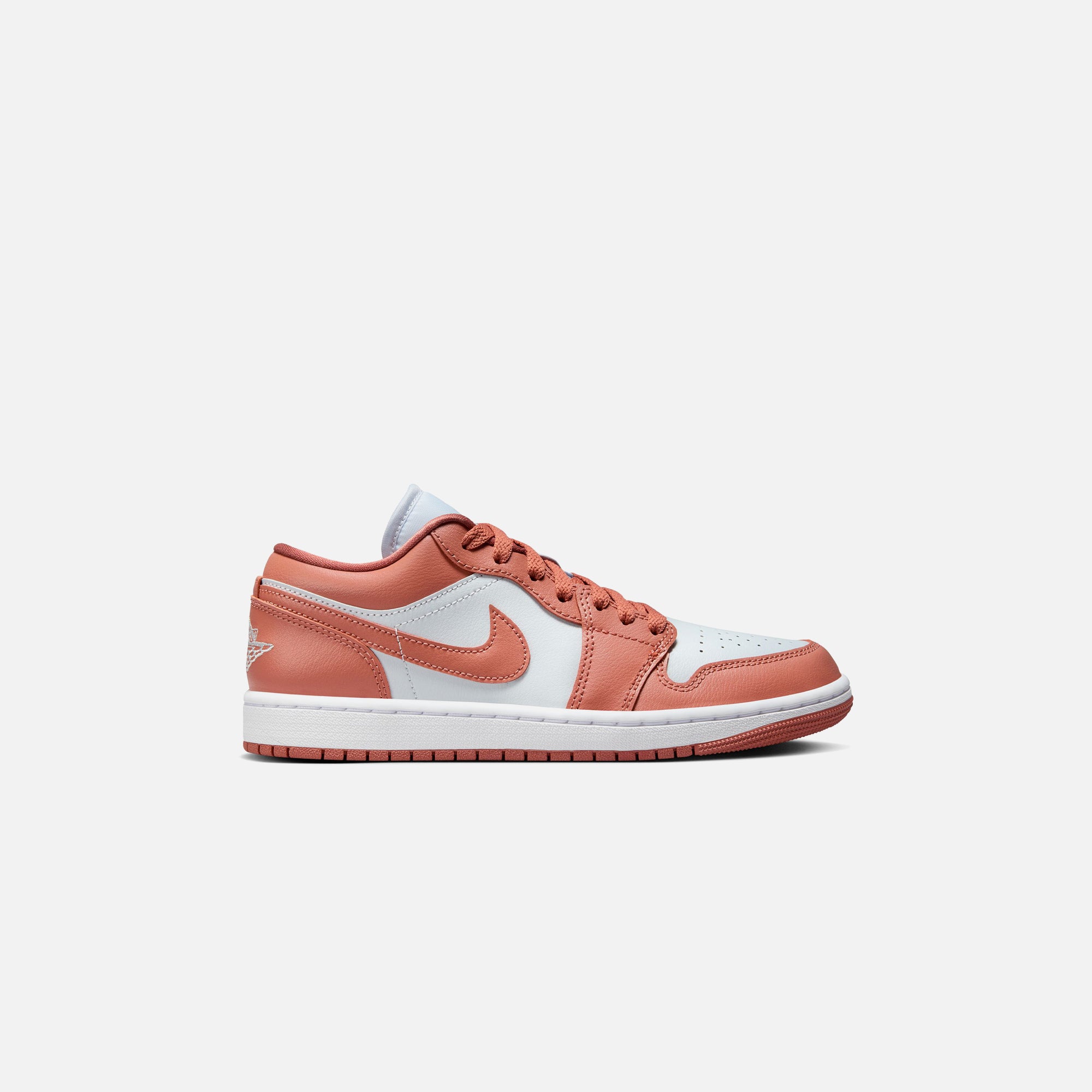 Jordan WMNS Air Jordan 1 Low - Pure Platinum / Sky J Orange / White