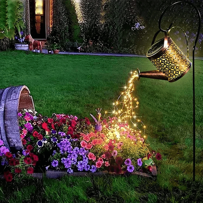 49% OFF- Solar Waterfall Lights
