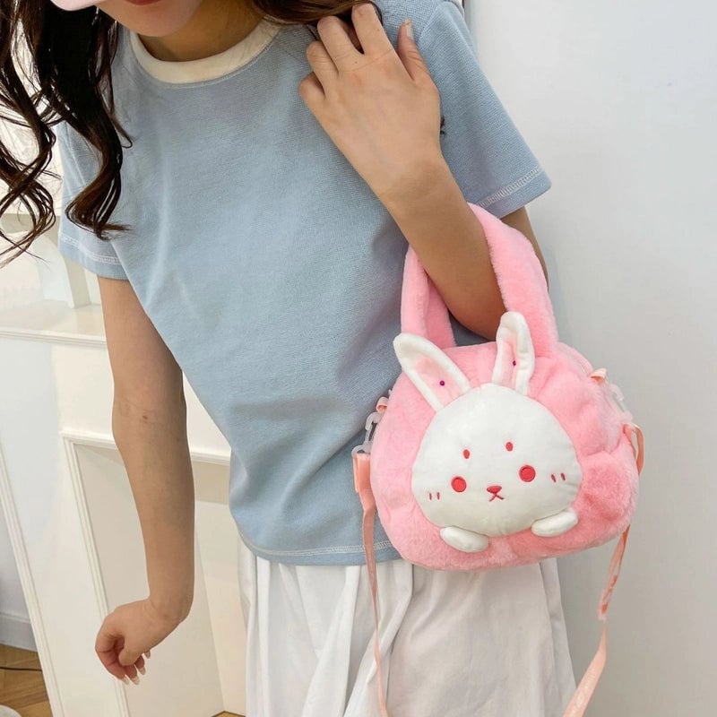 Women's Small All Seasons Plush Cute Handbag