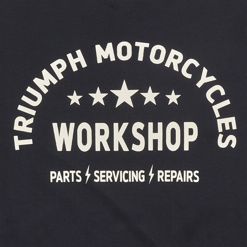 Retro Fashion Checkerboard Pattern Motorcycle T-Shirt