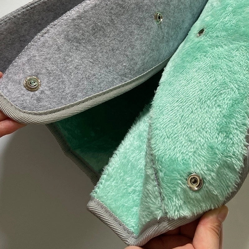 Minimalist Felt Cloth Solid Color Pet Bed