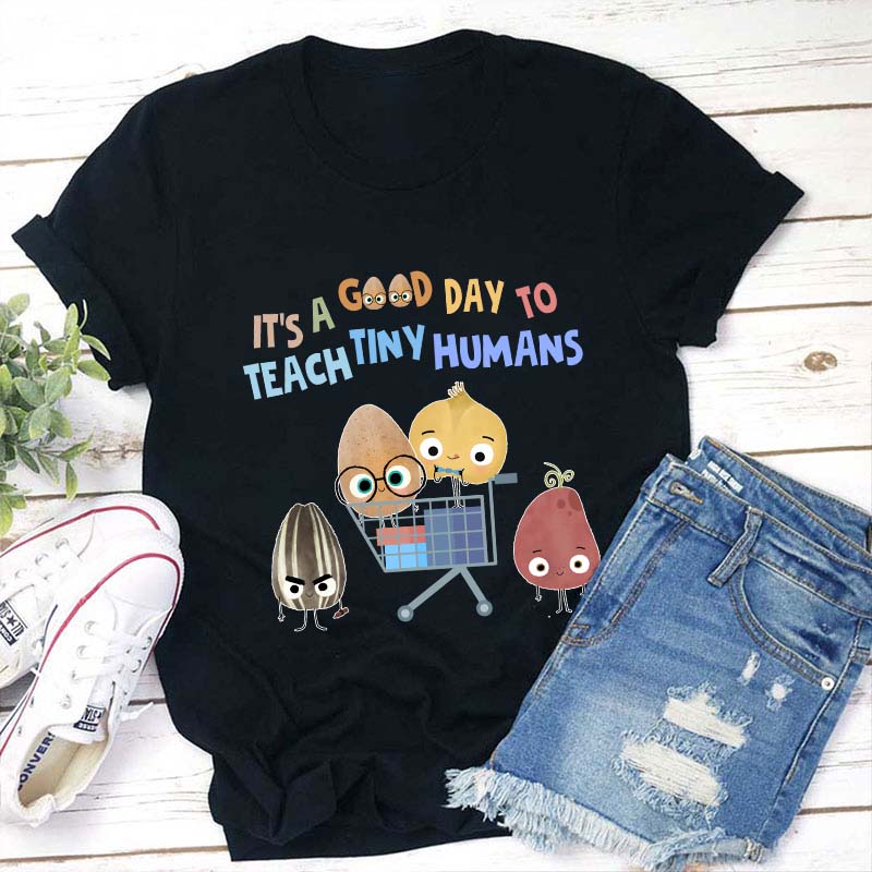 It's A Good Day To Teach Tiny Humans Teacher T-Shirt