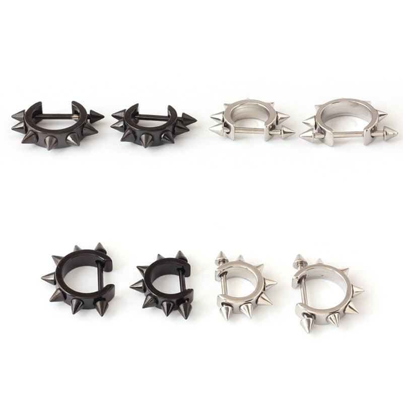 Spike Collar Earrings
