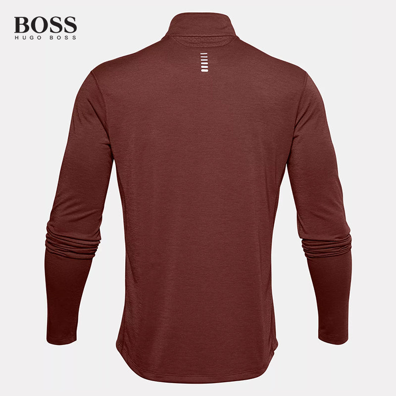 PRE-SALE BOSS Men-s Plus Size 1/4 Zip Golf Pullover