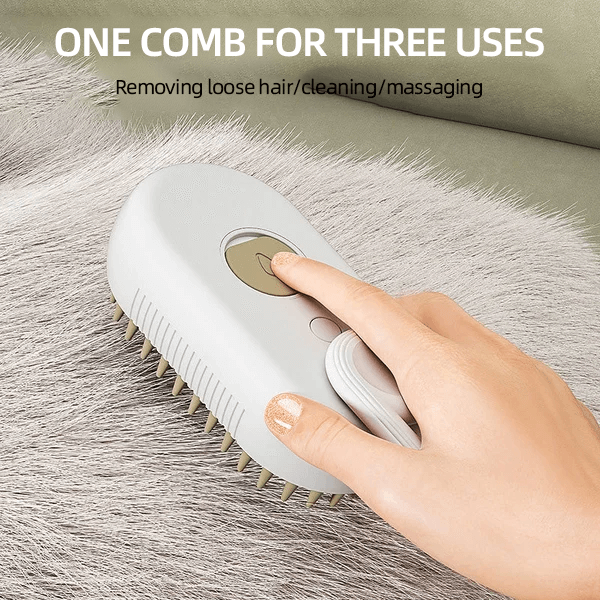 🔥🔥Last Day Low Price in History-- Pet Electric Spray Massager and Steam Brush Comb-❤️❤️Buy 1 Get 1 Free