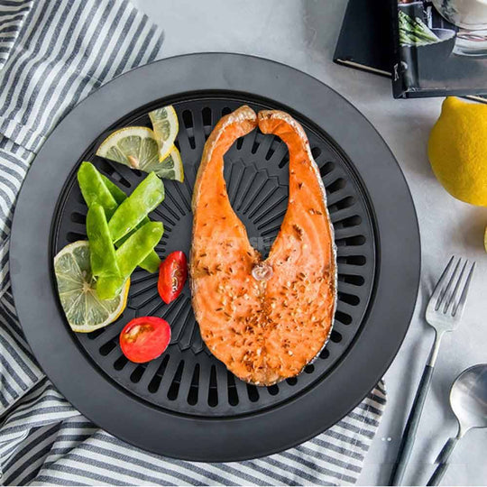 BBQ Grill Pan – Stove-Top BBQ Grill Pan