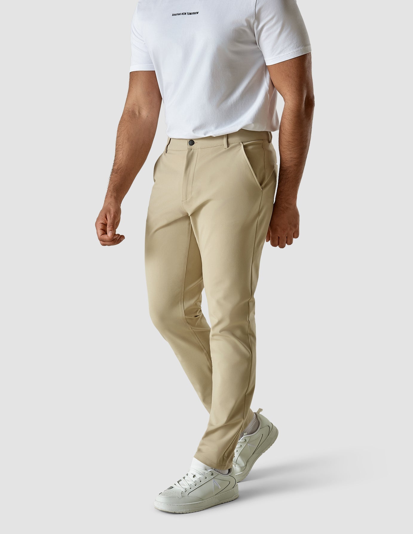 Pants Slim Sand