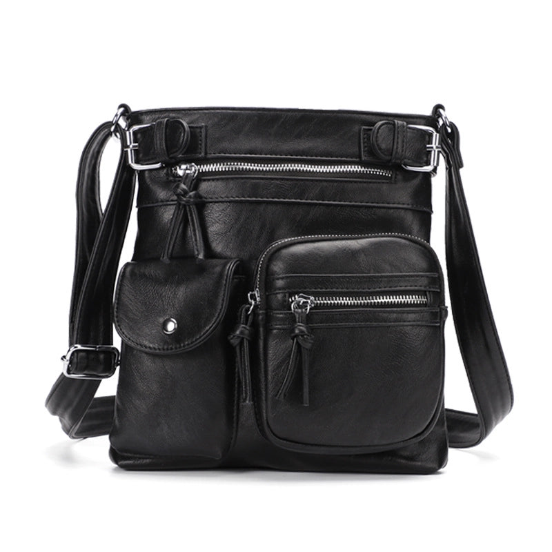 Bags Bag Women's Crossbody Bag Multifunctional Small Square Bag Fashion Niche PU Shoulder Bag