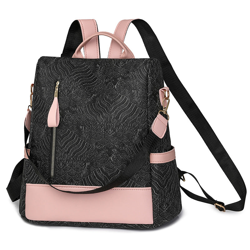 National Style Large Capacity Anti-Theft  Backpack