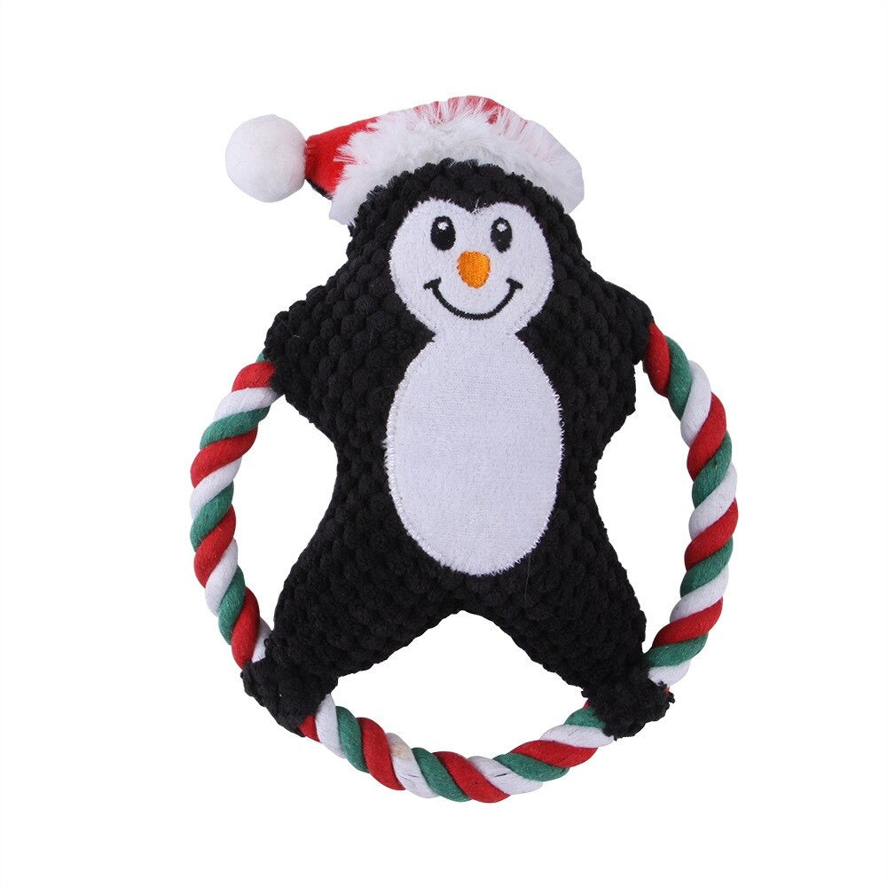 Christmas Fleece Toy Sound Dog