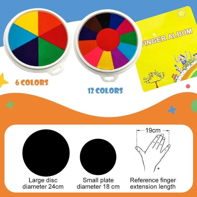 (🌷MOTHER'S DAY SALE - 48% OFF)Funny Finger Painting Kit