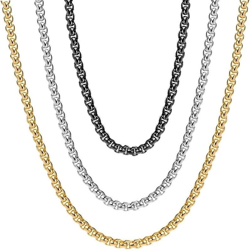 Minimalist Geometric Stainless Steel Plating Necklace 1 Piece