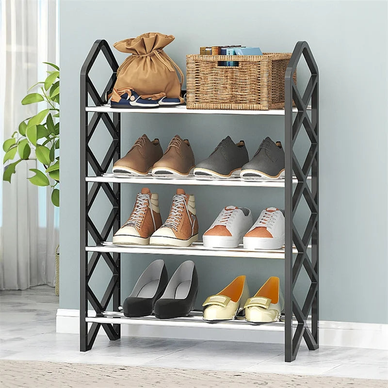 4X LAYERS DIAMOC CUT SHOE RACK