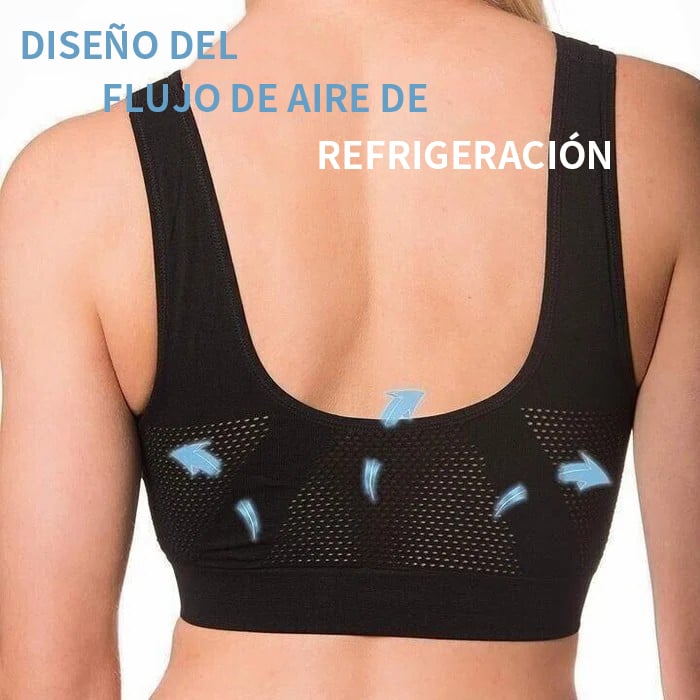 ⚡OFERTAS RELÁMPAGO - 60%OFF - Sujetador de Aire Fresco y Levantamiento Transpirable