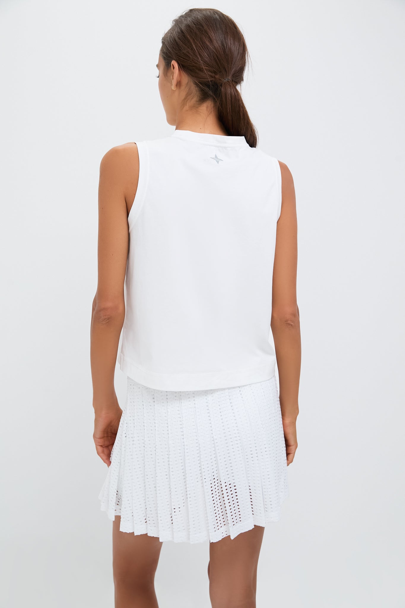 White Cotton Sasha Tank