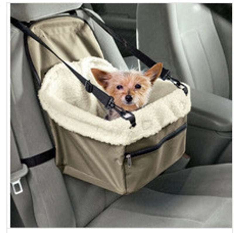 Minimalist Classic Style Cloth Color Block Pet Bags For Travel