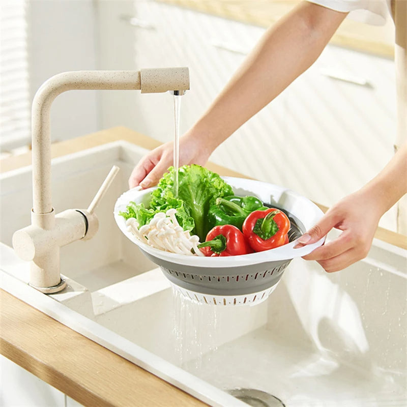 Strainer Colander Collapsible Drainer Strainers