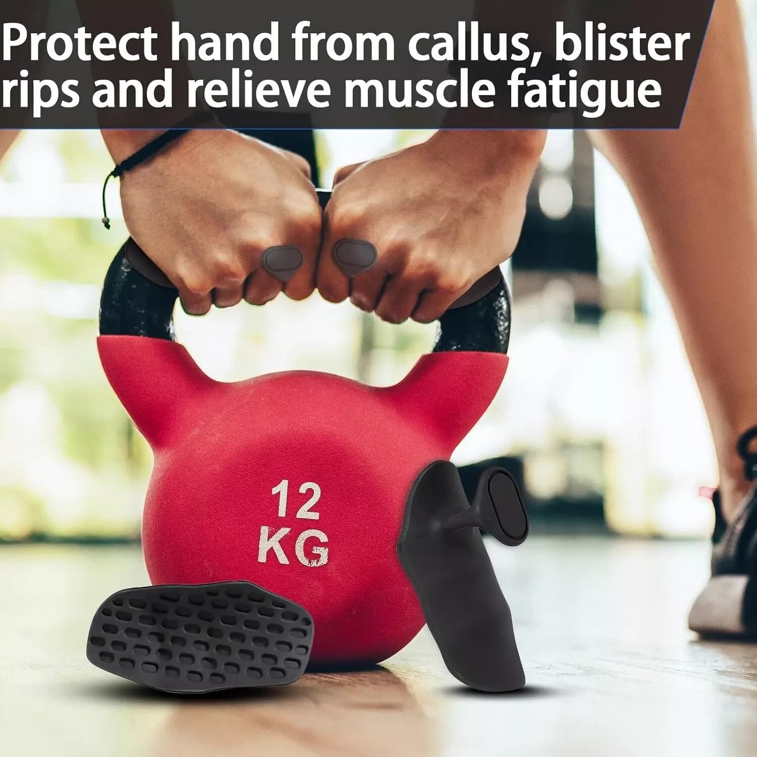 WEIGHT LIFTING WORKOUT GRIPS FOR MEN & WOMEN