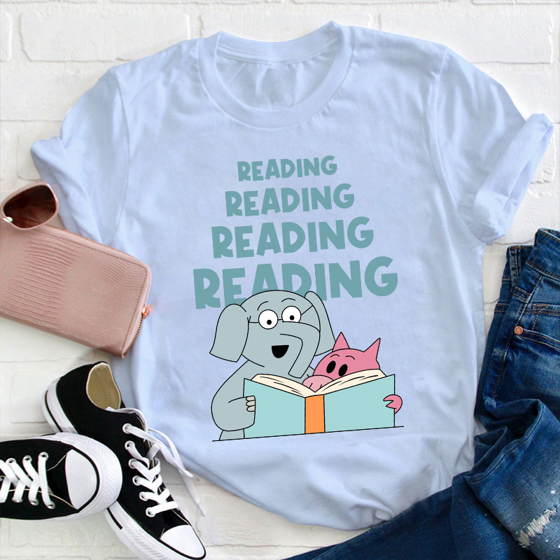 Reading Reading Reading Teacher T-Shirt