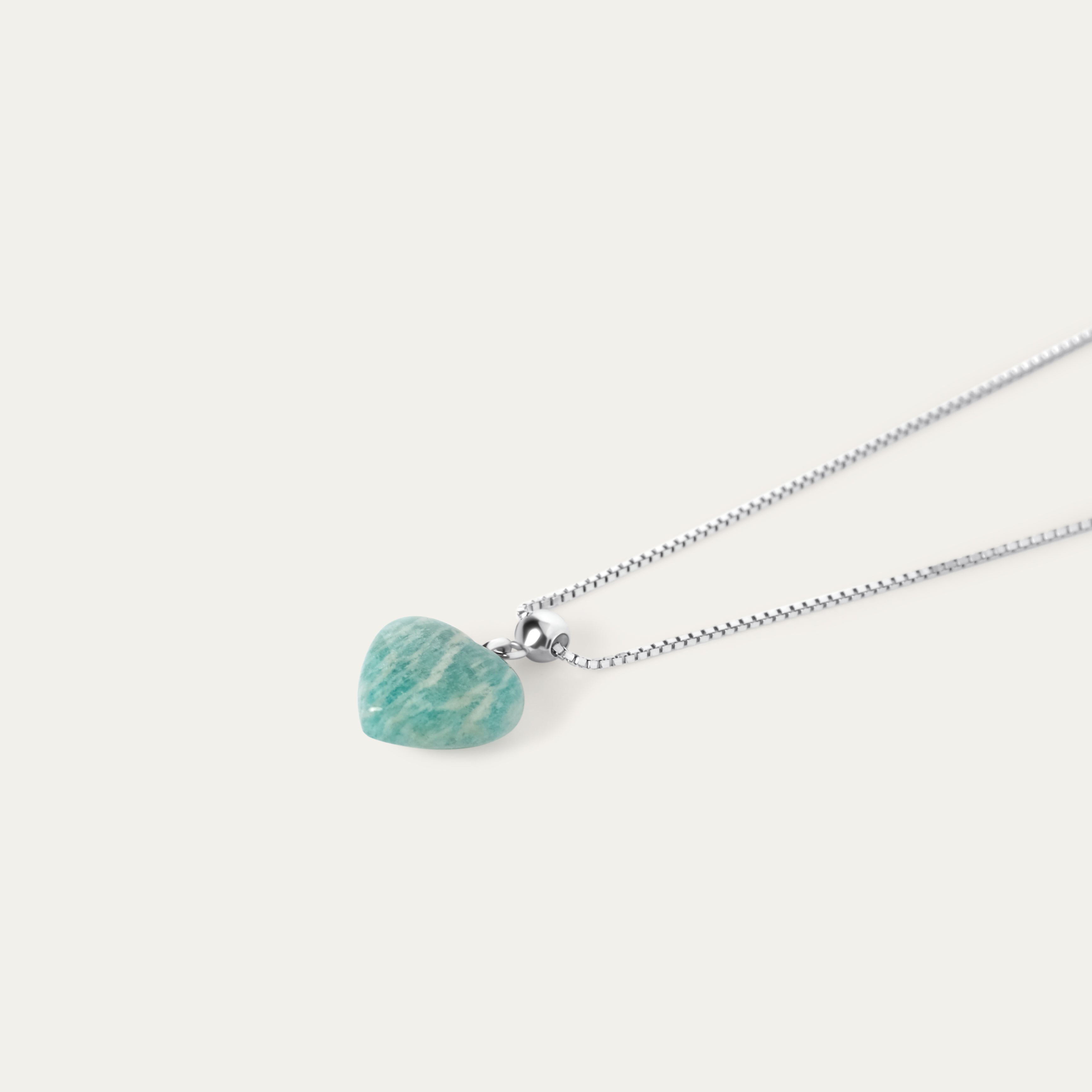 Gigi Amazonite Charm (925 Sterling Silver)