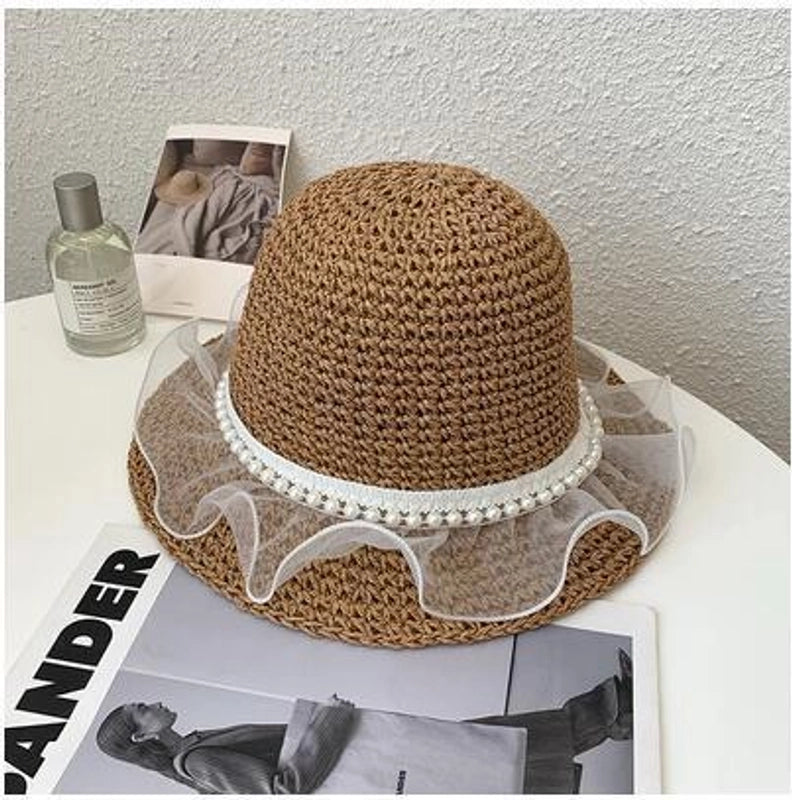 Women's Vacation Minimalist Bow Knot Big Eaves Sun Hat