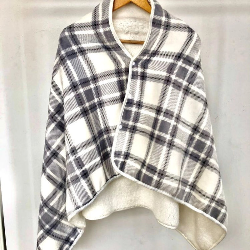 USB Electric Heating Shawl Cover Leg Warm Blanket Large Size Power Bank Wireless Mobile Electric Blanket