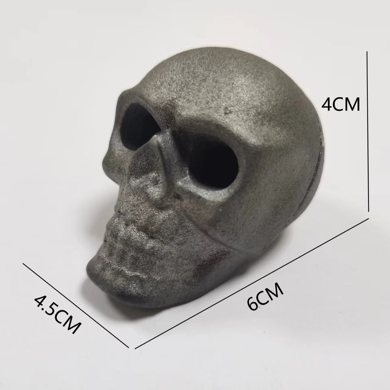 Iron Fireproof Fire Pit Skull