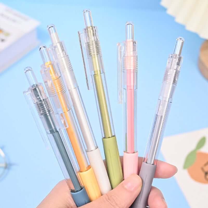 Cartoon Pattern Student Utility Knife Pen(6 Pcs)