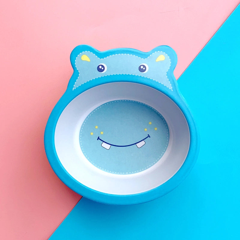 Cute Cartoon Bamboo Fibre Tableware 1 Piece