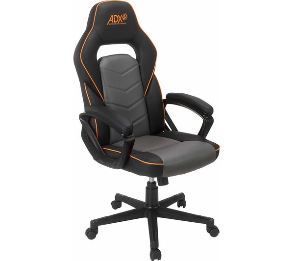 Silla para juegos ADX Firebase Advanced 21 - Negro y naranja