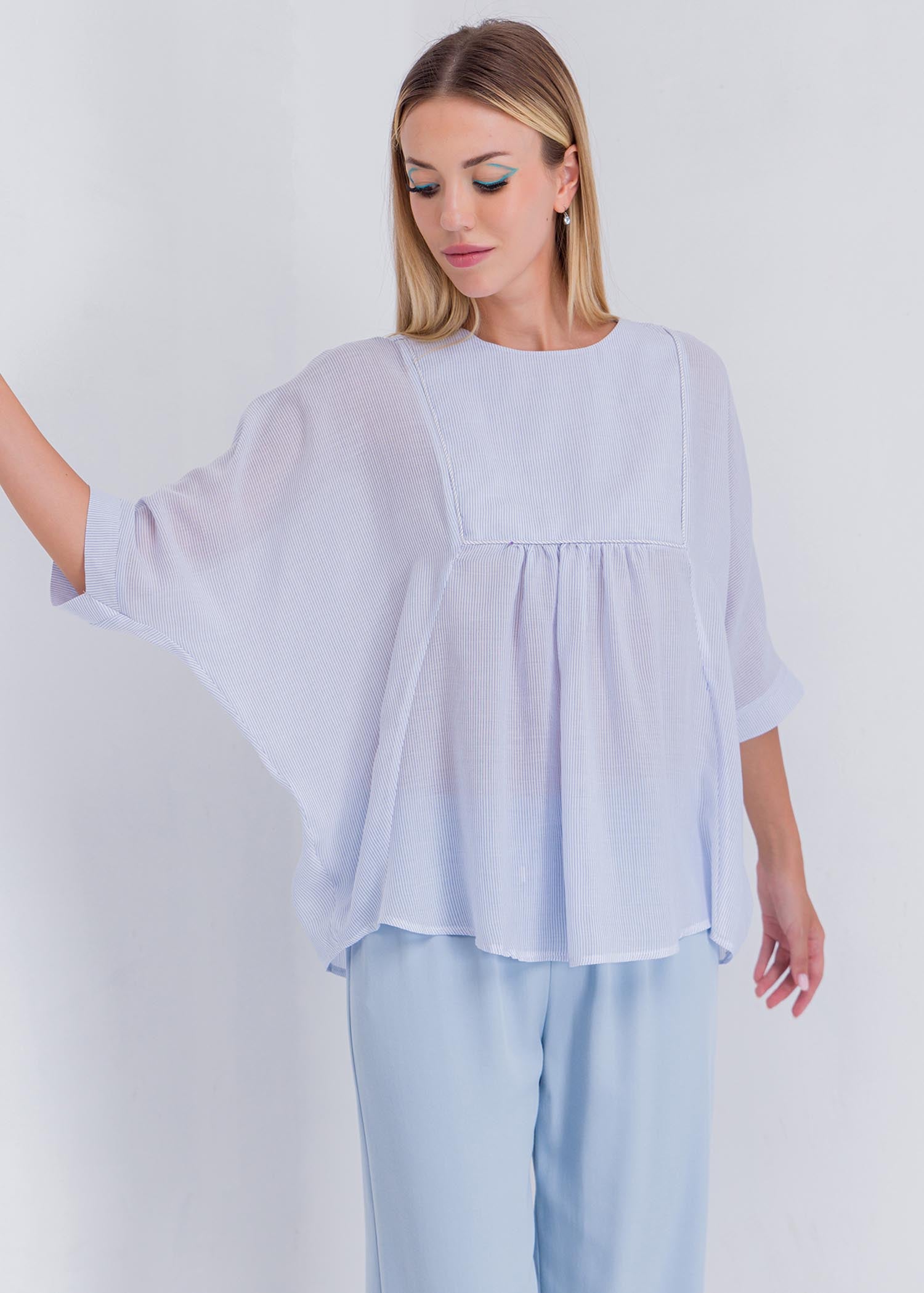 Kaftan Top With Yoke Detail