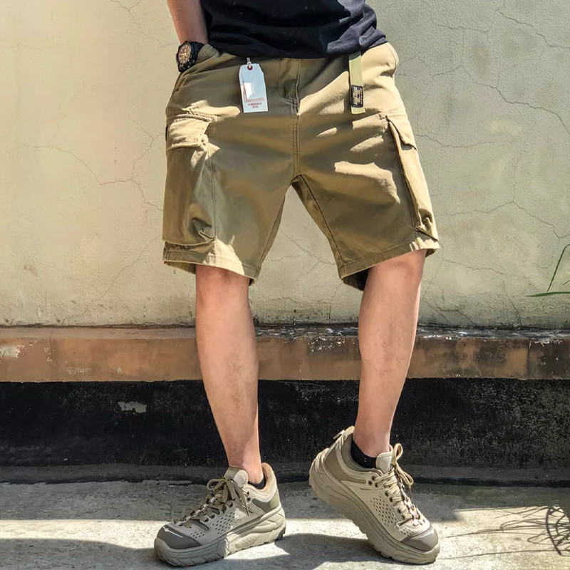 Vintage American Cargo Pocket Camouflage Wash Shorts